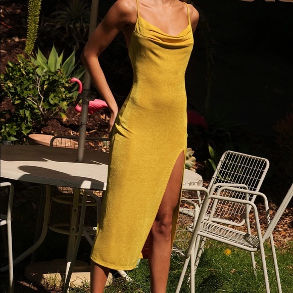 Slink Slip Dress - Butterscotch - Sold Out - Picture 3 of 3